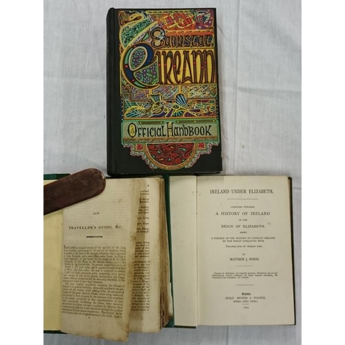 85 - O'Sullivan Beara 'Ireland Under Elizabeth' (1903)';  'New Travel Guide for Ireland' (lacks title pag... 