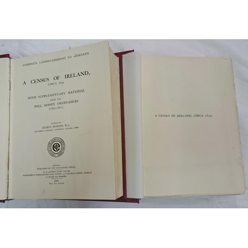 105 - Seamus Pender 'A Census of Ireland' (1939) - Two Volumes