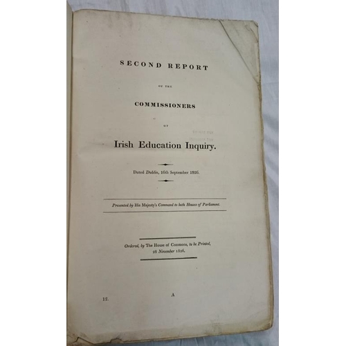 110 - Second Report on Education in Ireland (1826) - Folio