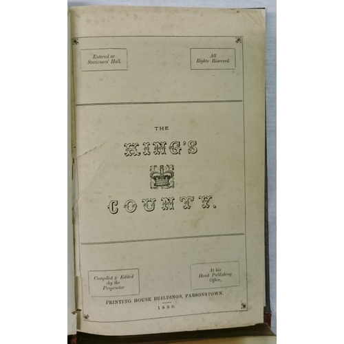 118 - 'The King's County' (1890) First Editions (2)