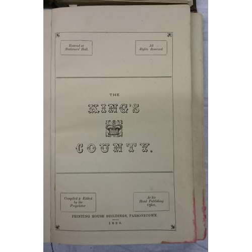 118 - 'The King's County' (1890) First Editions (2)