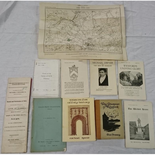120 - A. Downey 'Waterford' (1921) and Nine Other Miscellaneous Pamphlets