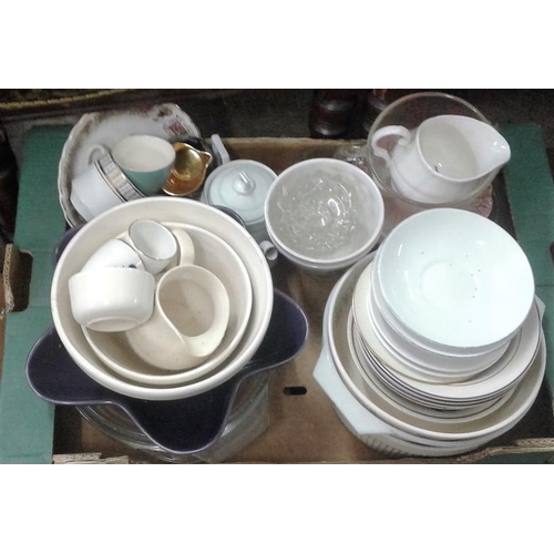 153A - Four Boxes of General Ceramics & Glassware