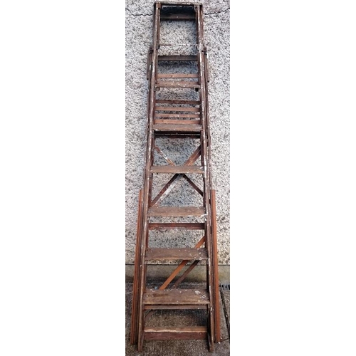 29 - Wooden Painter's Ladder