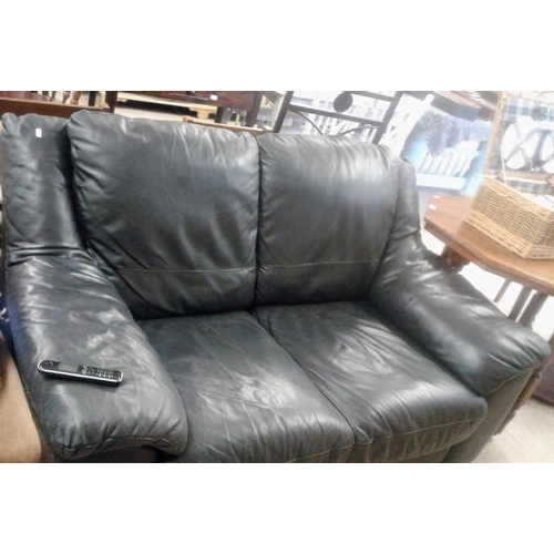 89 - Two Seater Leather Couch