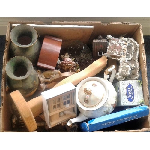 105 - Box of Various Ceramics, etc.