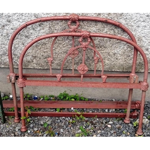 10 - Victorian Iron Bed Frame - 3Ft