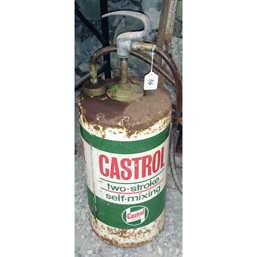 56 - Castrol Oil Dispensing Drum