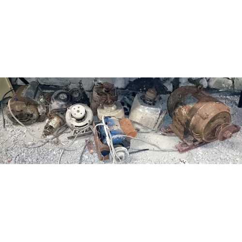 61 - Collection of Old Electrical Motors