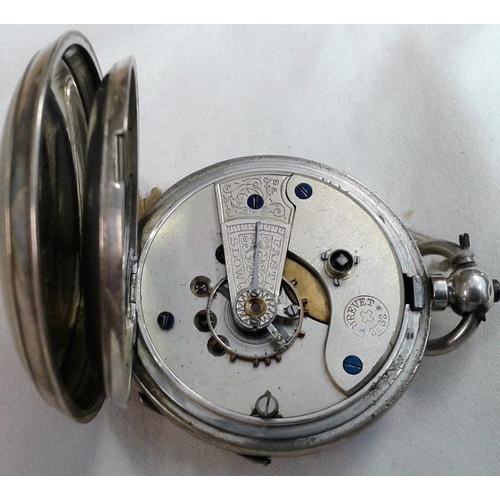 0.935 silver pocket online watch