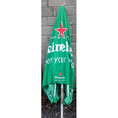 26 - Heineken Parasol with Base (never ued)