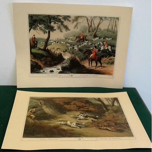 540 - Book of Hunting Prints covering all aspects of Hunting (22)