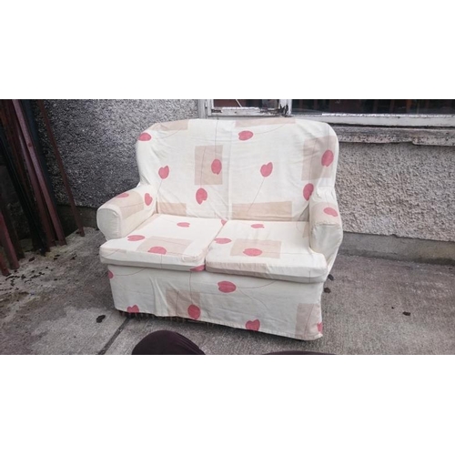 549 - Two Seat Settee with loose covers