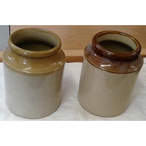 32 - Two Earthenware Jars