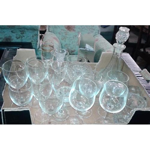 40 - Two Boxes of Various Glassware