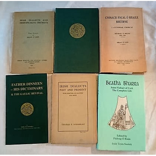 26 - Tomás Ó Rahilly, Irish Dialects, Past and Present (1932); Brian Ó Cuiv,  Irish Dialects and Irish Sp... 