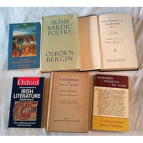 64 - R. Thurneysen, A Grammar of Old Irish (D.1946); Clár Litríocht na Nua-Ghadhilge, 1. Na Leabhra  (D.1... 