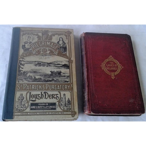 77 - The Lakes of Killarney by R. M. Ballantyne. 1859. Colour plates & St. Patrick’s Purgatory, Lough Der... 