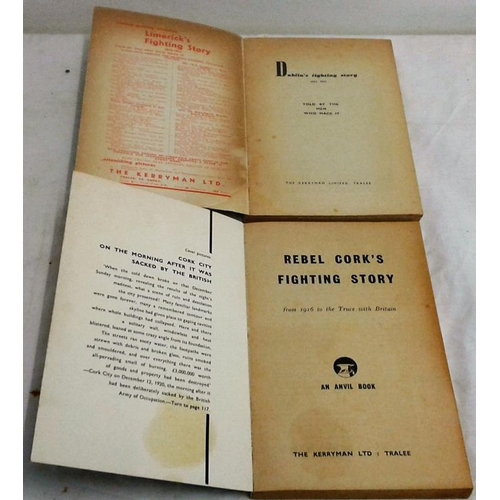 78 - Dublin’s Fighting Story 1916-21 & Rebel Cork’s Fighting Story. 2 original editions. Paperback. 2 boo... 