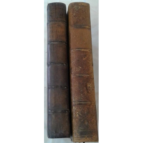 93 - Thoughts on religion and other subjects by Monsieur Pascal. London 1704. Half-leather. &  Private Th... 