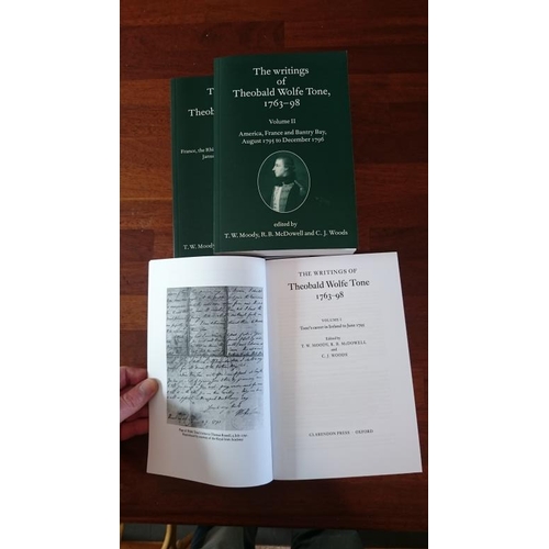 106 - Wolfe Tone: The Writings of Theobald Wolfe Tone 1763-98. 3 Vols (Paperback); Volume I: Tone's Career... 