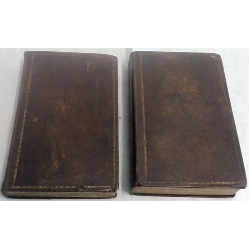 465 - Memoirs of George the Fourth by Robert Huish. London. 1831. 2 vols. Nice leather binding. leather bo... 