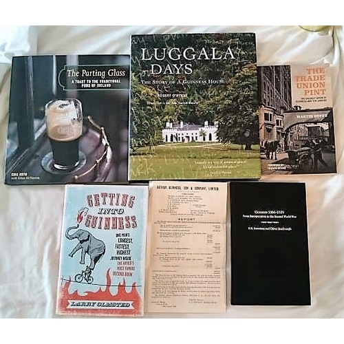 517 - Guinness; Robert O'Byrne, Luggala Days (L. and NY 2012); and Four Others on Guinness and Pubs; The T... 