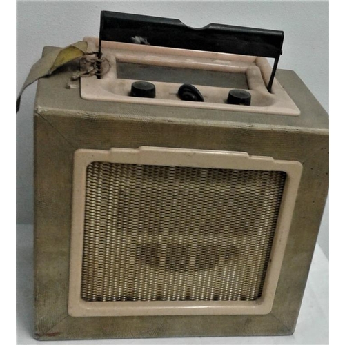 80 - Old Transistor Radio, c.11.5in wide