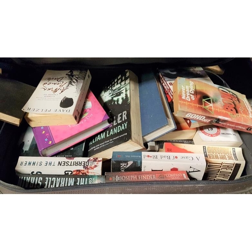 62 - Two Suitcases of Books