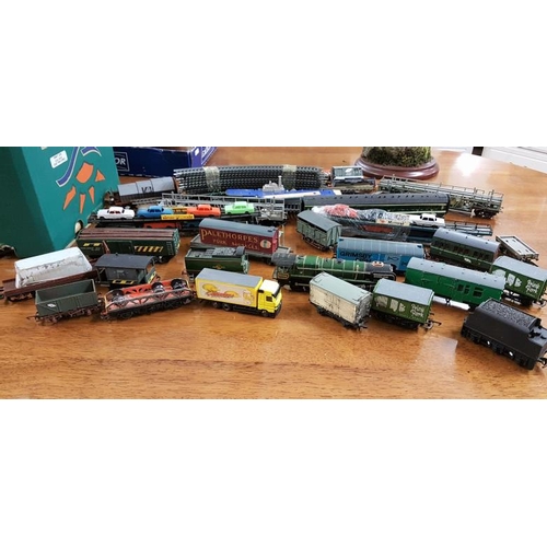 462 - Box of Trains, Tracks, etc.