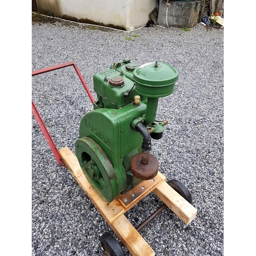 99 - Lister 2HP Diesel Stationary Engine in good working order