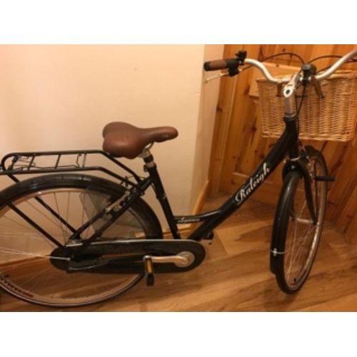 134 - Lady's Raleigh 'Elegance' Bicycle complete with puncture resistant tyres, shopping basket, lights, p... 