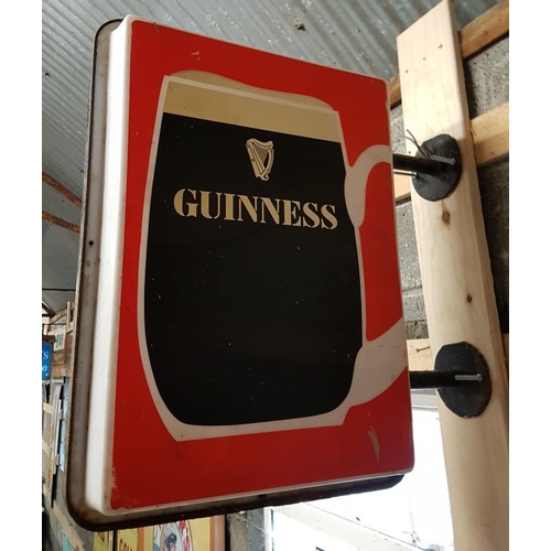 165 - 'Guinness' Outside Light Up Sign - 22 x 3ins