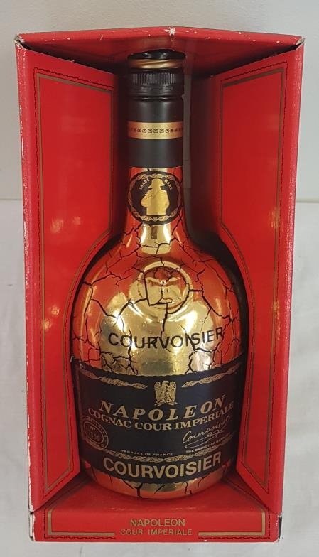 Courvoisier Napoleon Cognac Cour Imperiale, sealed in original presentation  box