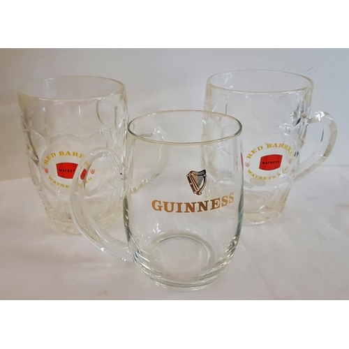 215 - Beer Tankards, Guinness, and 2 Watneys (3)