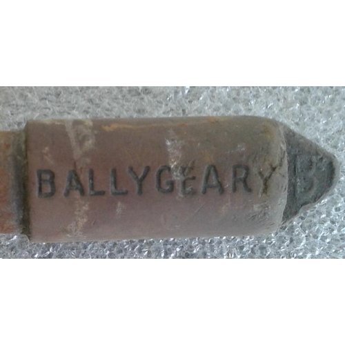 17 - Small Steel Staff, Ballygeary to Rosslare Strand - 9.5ins