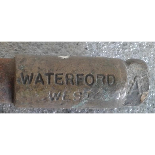 19 - Small Steel Staff, Kilmeadan to Waterford West - 9.5ins