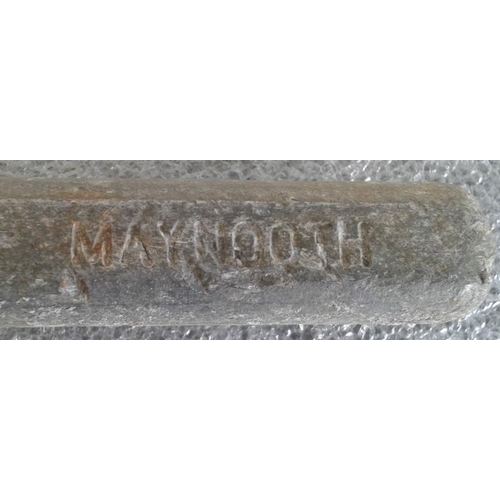 75 - Small Aluminium Staff, Kilcock to Maynooth - 10ins