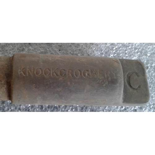 102 - Small Steel Staff, Kiltoom to Knockcroghery - 9.5ins