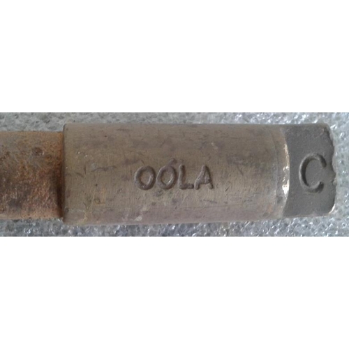 103 - Small Steel Staff, Oola to Limerick Junction - 9.5ins