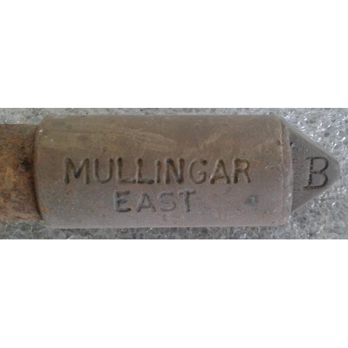 104 - Small Steel Staff, Levington Cross to Mullingar East - 9.5ins