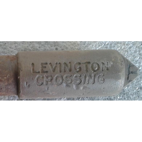 104 - Small Steel Staff, Levington Cross to Mullingar East - 9.5ins