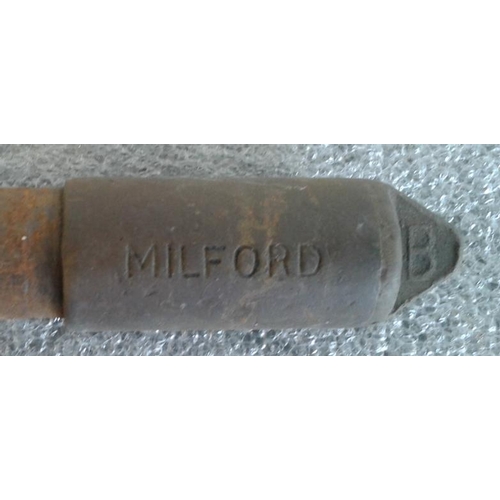 134 - Small Steel Staff, Bagnelstown to Milford - 9.5ins