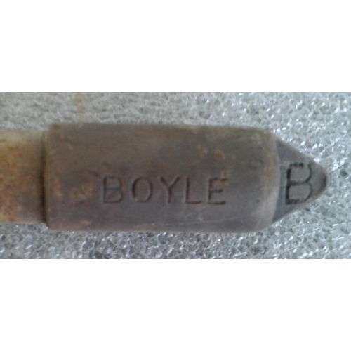 137 - Small Steel Staff, Boyle to Kilfree - 9.5ins