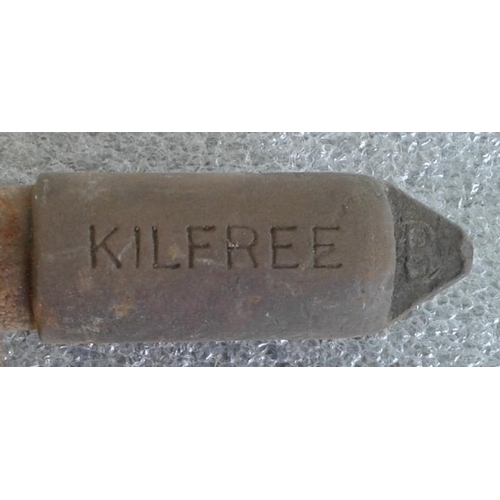 137 - Small Steel Staff, Boyle to Kilfree - 9.5ins