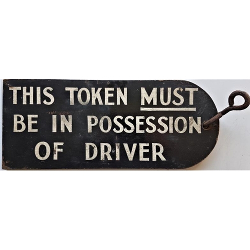 444 - Driver Token -	This Token Must Be In Possession Of Driver - Drimoleague/Bantry - 12 x 5ins