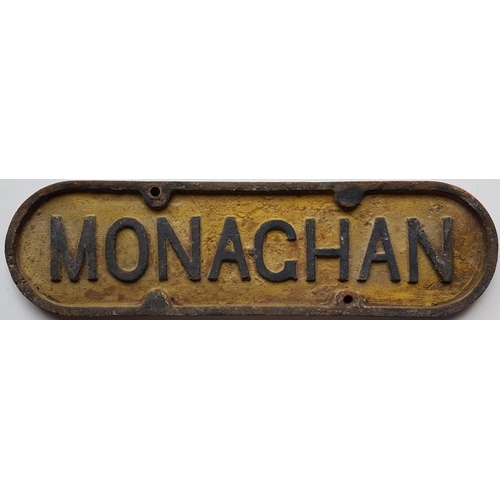 495 - Lamp Tablet - Monaghan, c.16in x 4.5in