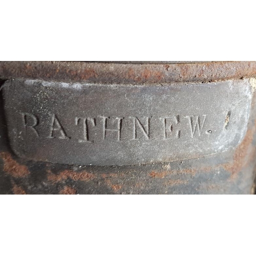 536 - Three Railway Lamps Stamped Ferns, Sallins 5 and Rathnew 1 (A/F)