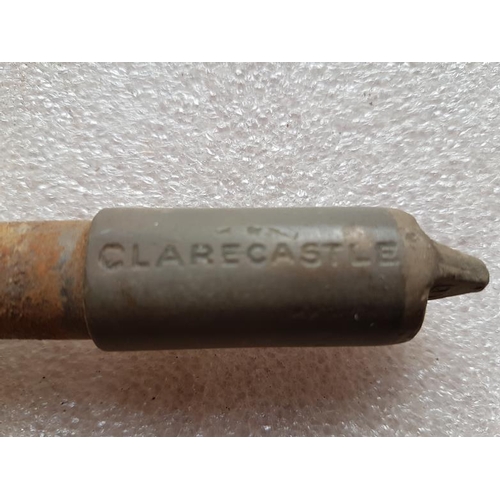 556 - Short Steel Staff Clarecastle-Ennis, 9.5in
