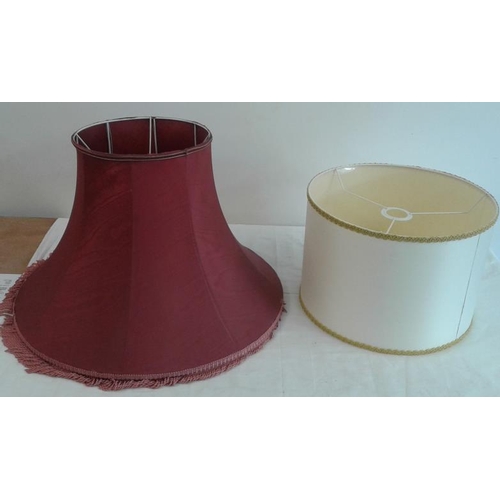 2 - Two Standard Lampshades